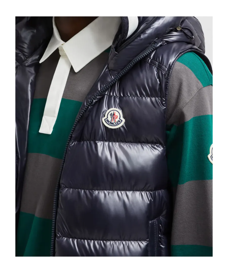 Moncler Barant Logo Patch Gilet