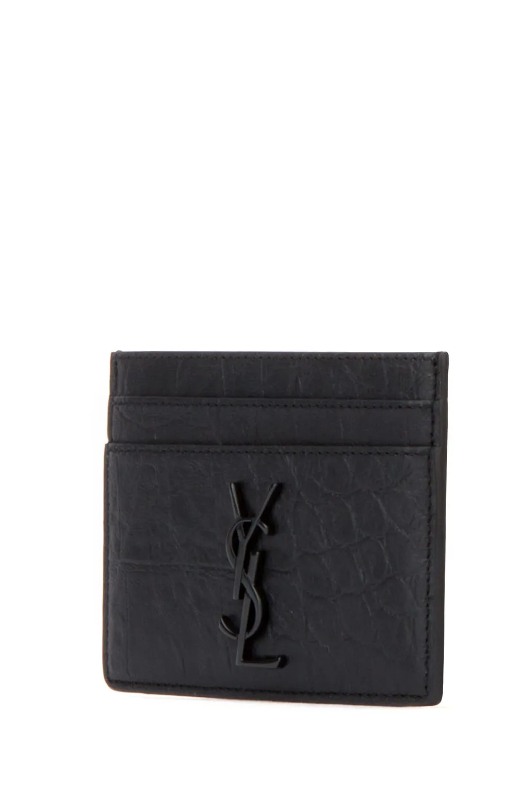 Saint Laurent Logo Plaque Cardholder