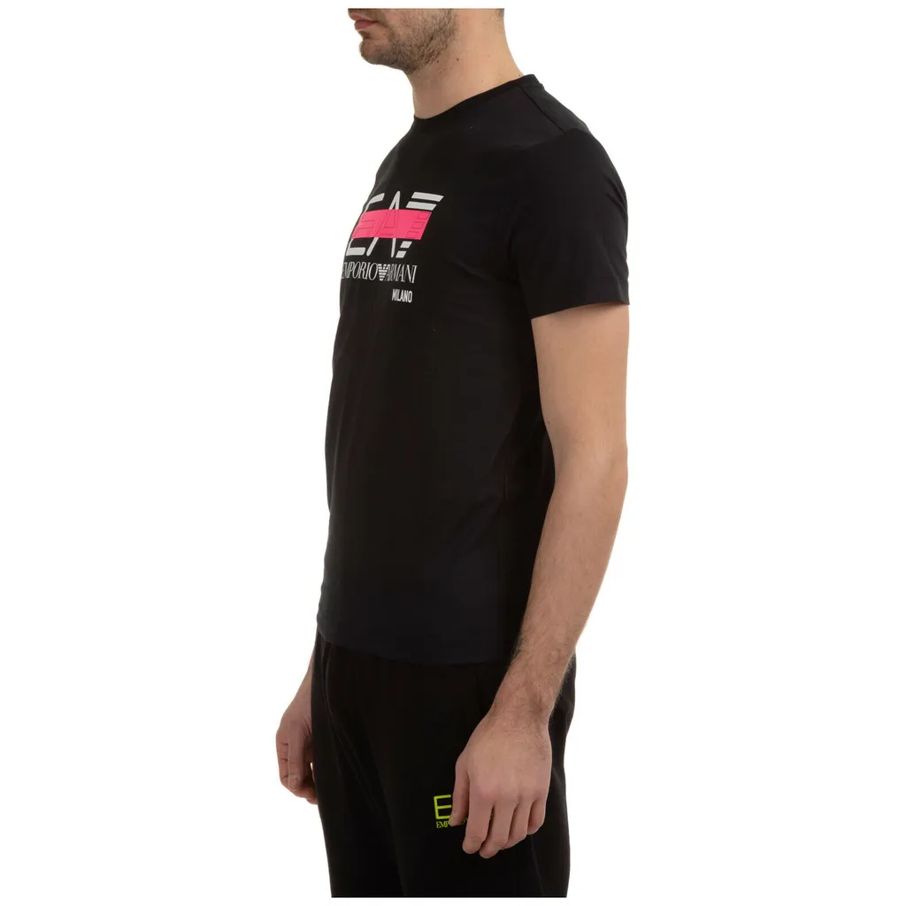 Logo Tape Cotton T-Shirt