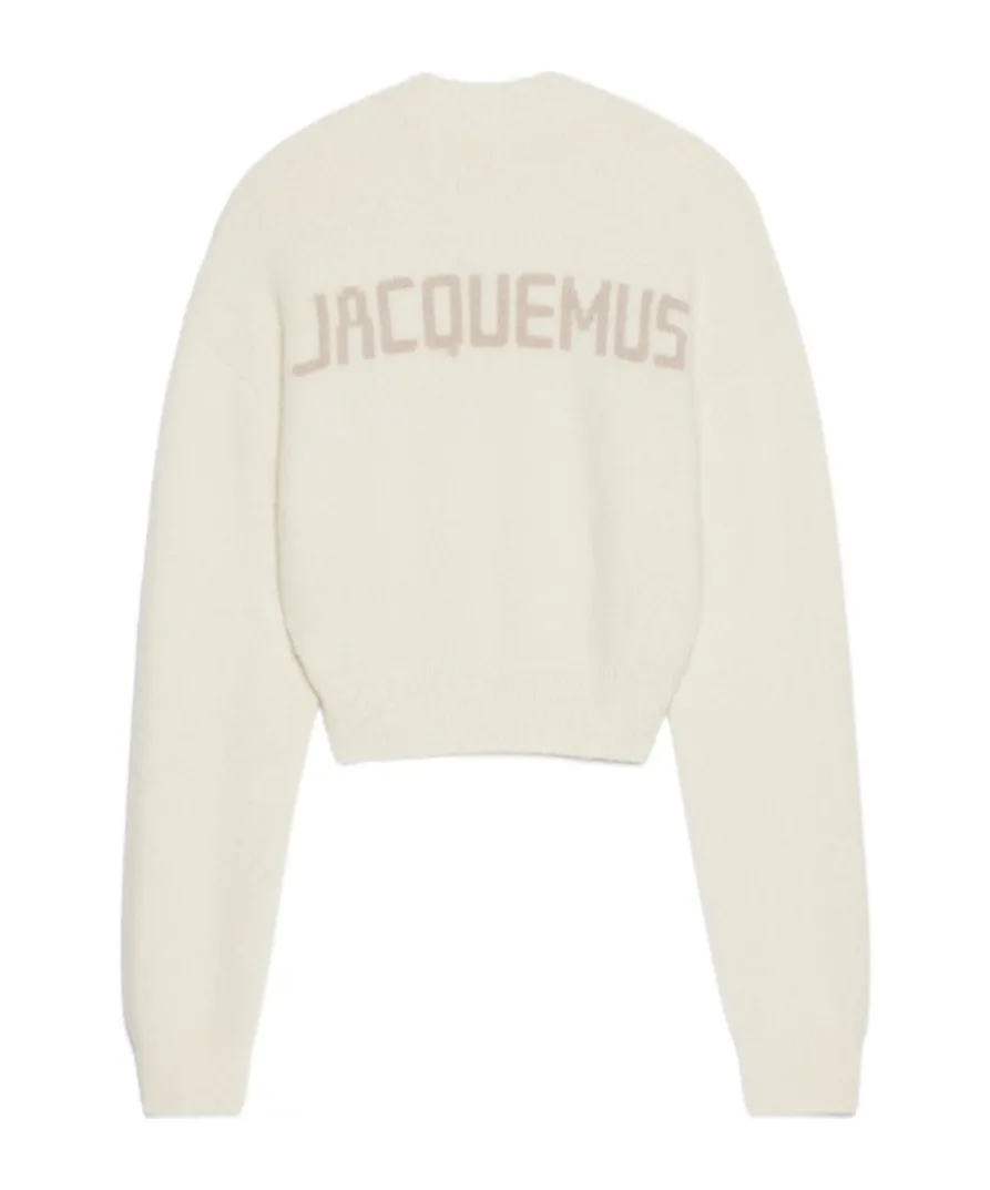 Jacquemus Logo Intarsia Knit Jumper