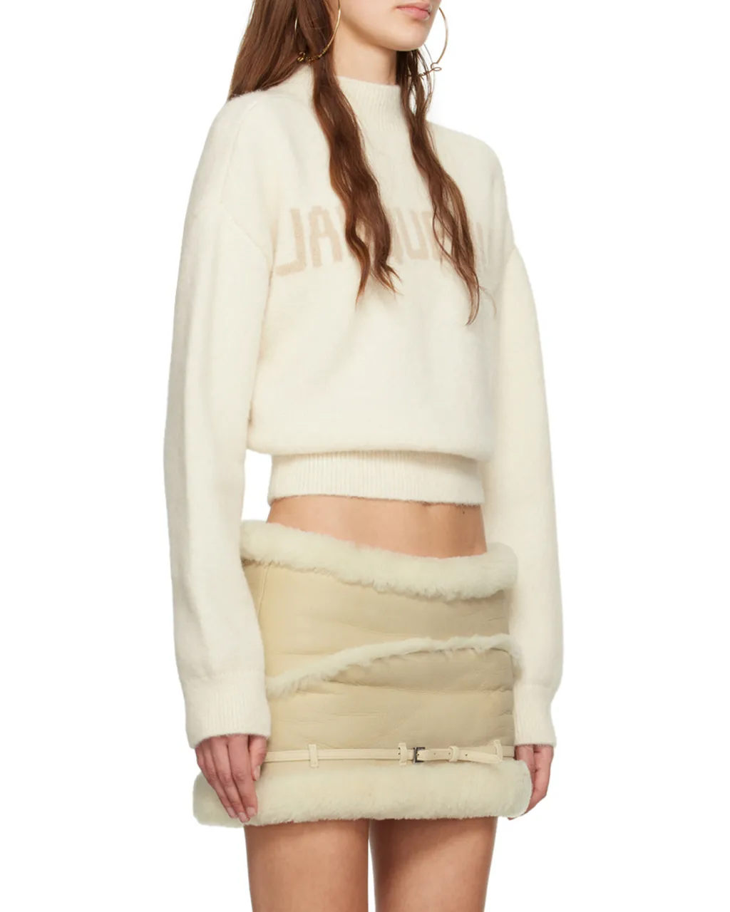 Jacquemus Logo Intarsia Knit Jumper
