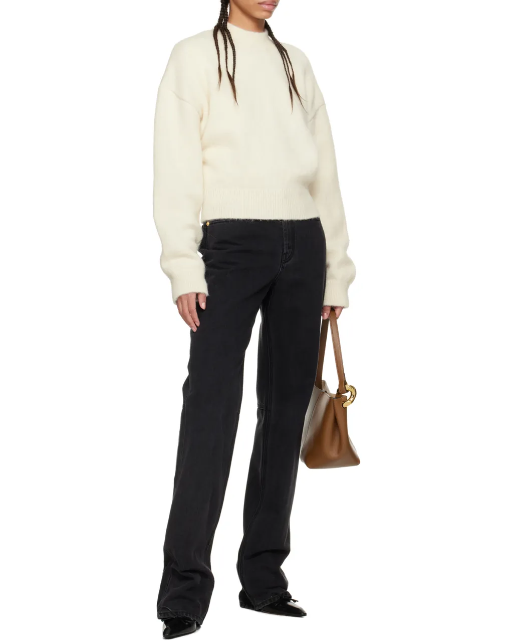 Jacquemus Logo Intarsia Knit Jumper