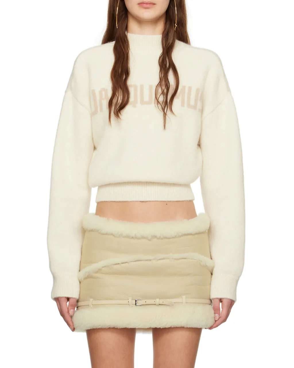 Jacquemus Logo Intarsia Knit Jumper