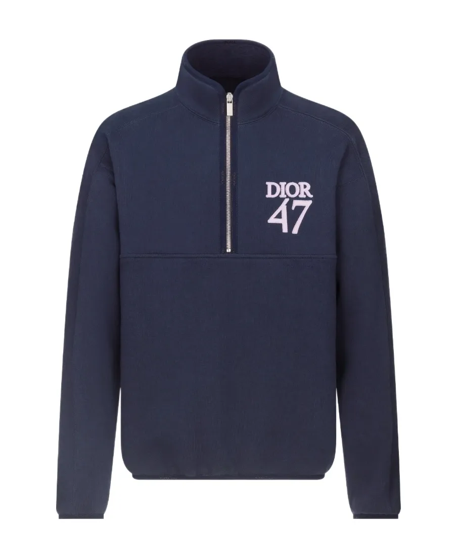 Regular-Fit Sweater With Stand Collar