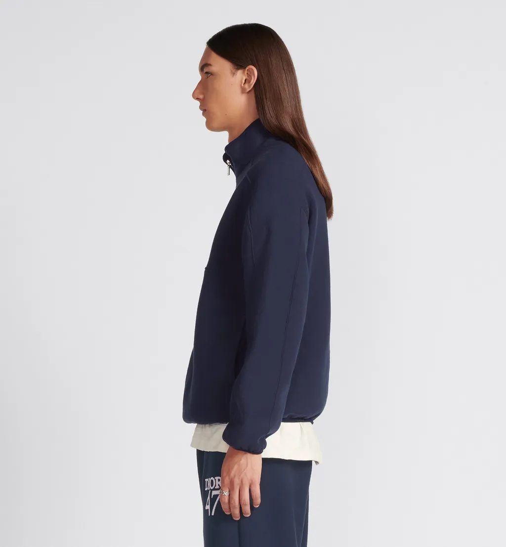 Regular-Fit Sweater With Stand Collar