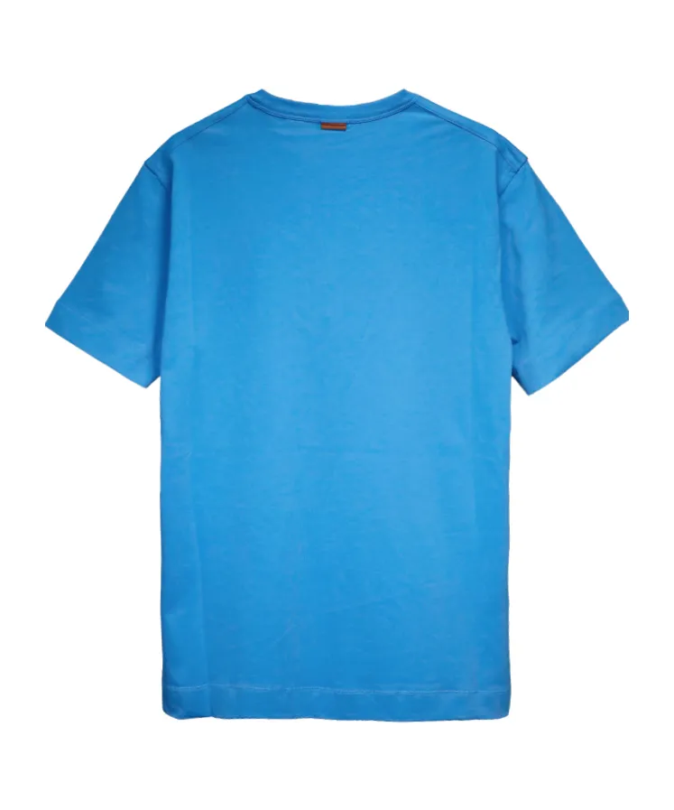 T-Shirt With Round Neck And Short Sleeves