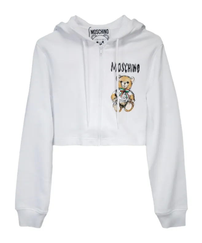 Teddy Bear Zipper Hooded Long-Sleeved Zipper Sweater