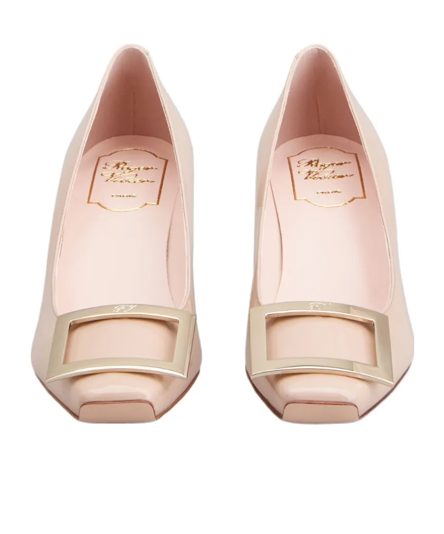 Roger Vivier Trompette Embellished Buckle Pumps