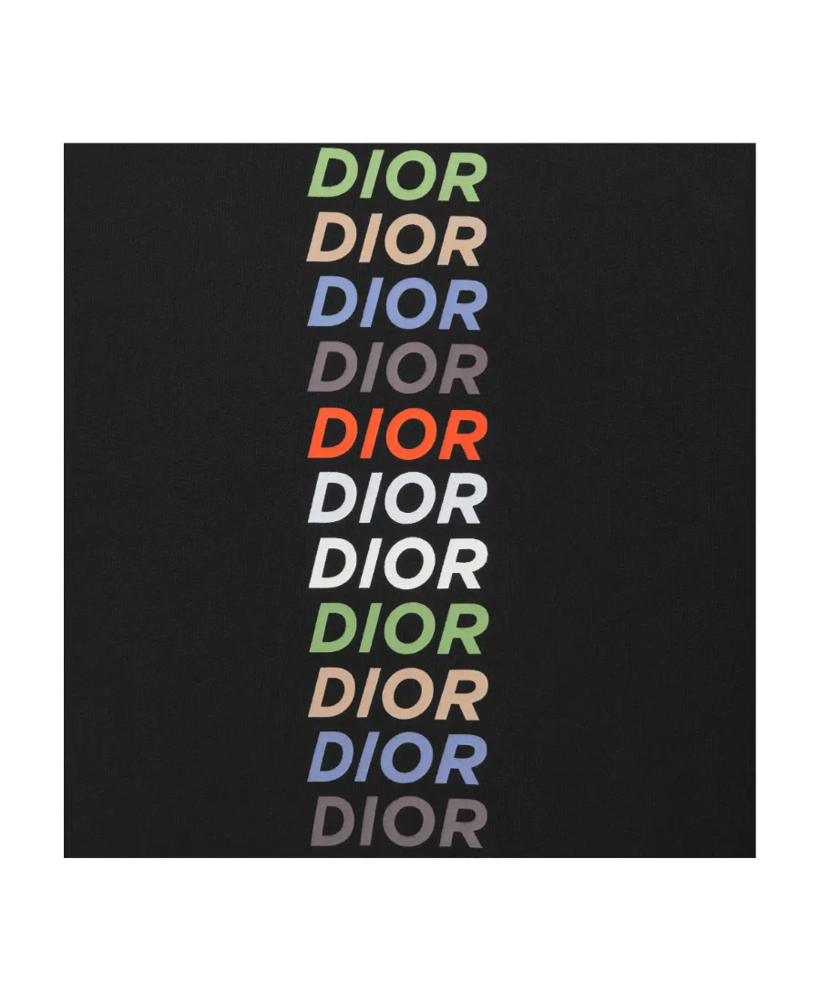Dior Homme Logo Printed Long-Sleeved Hoodie