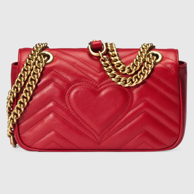Gucci Gg Marmont Matelassé Mini Shoulder Bag