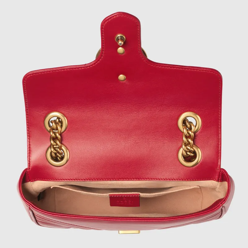 Gucci Gg Marmont Matelassé Mini Shoulder Bag