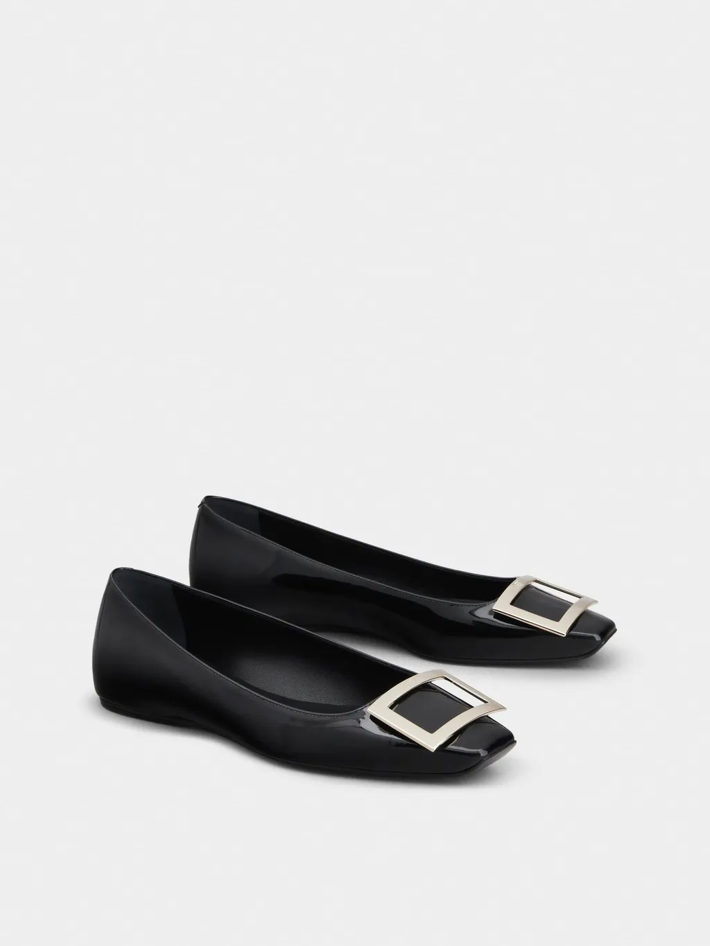 Roger Vivier Trompette Buckle Ballerina Flats