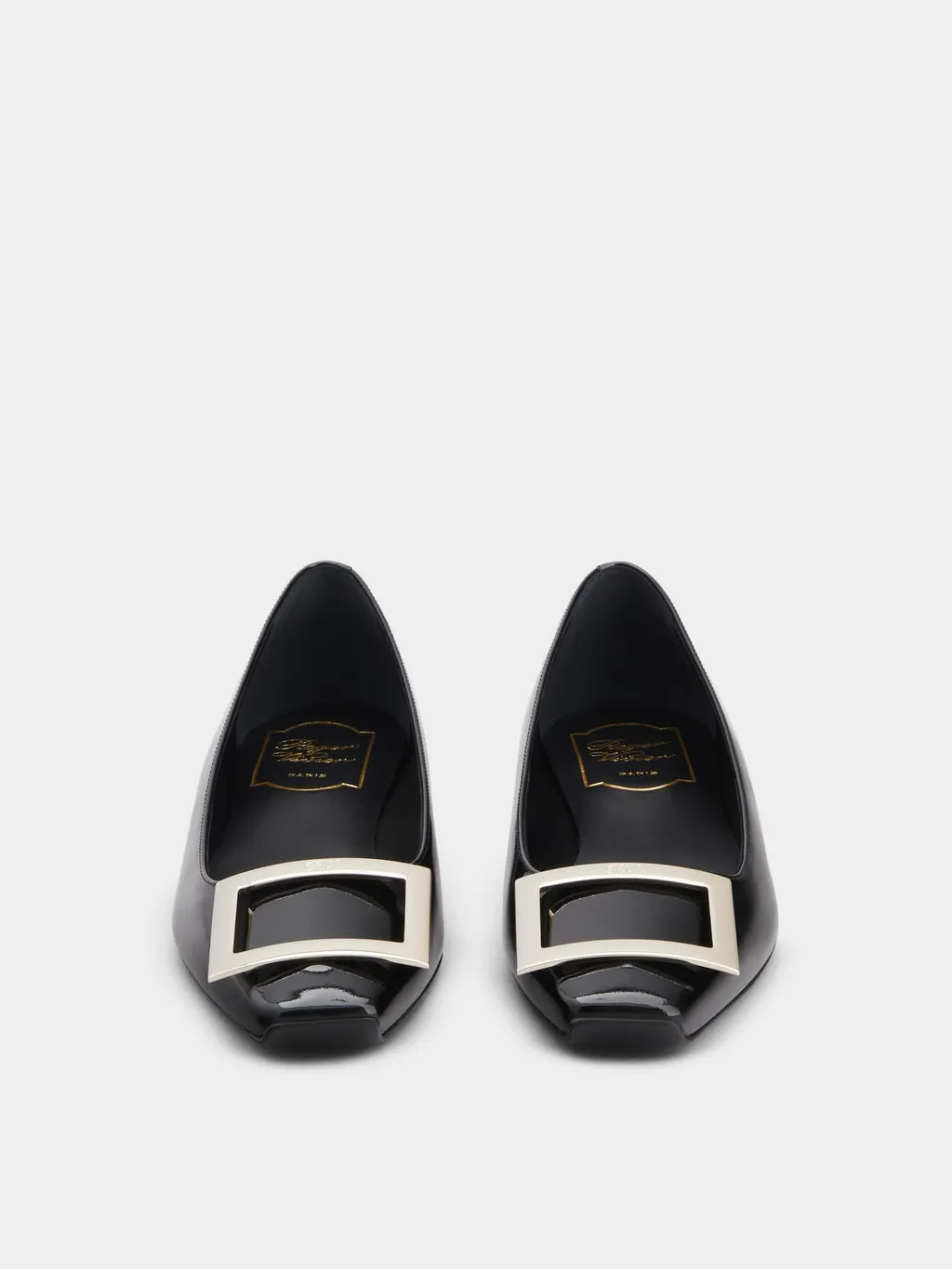 Roger Vivier Trompette Buckle Ballerina Flats