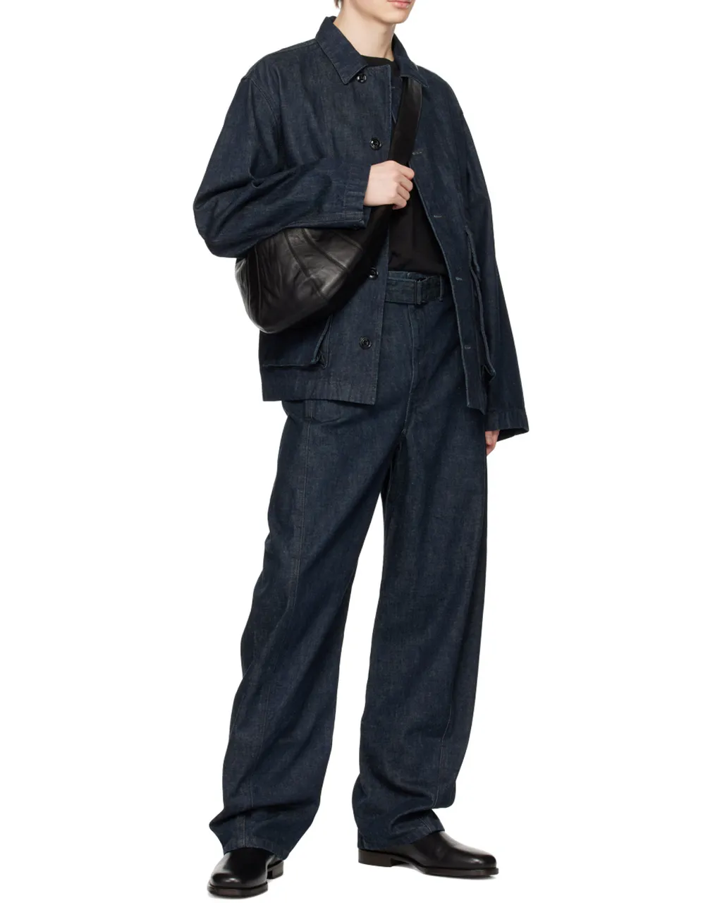 Lemaire High Waisted Straight Leg Trousers