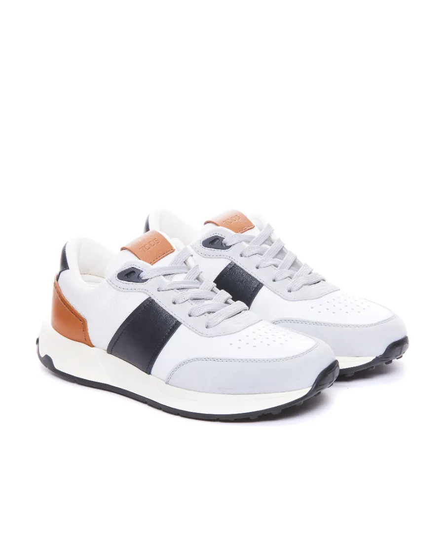 Tod's Round-Toe Lace-Up Sneakers