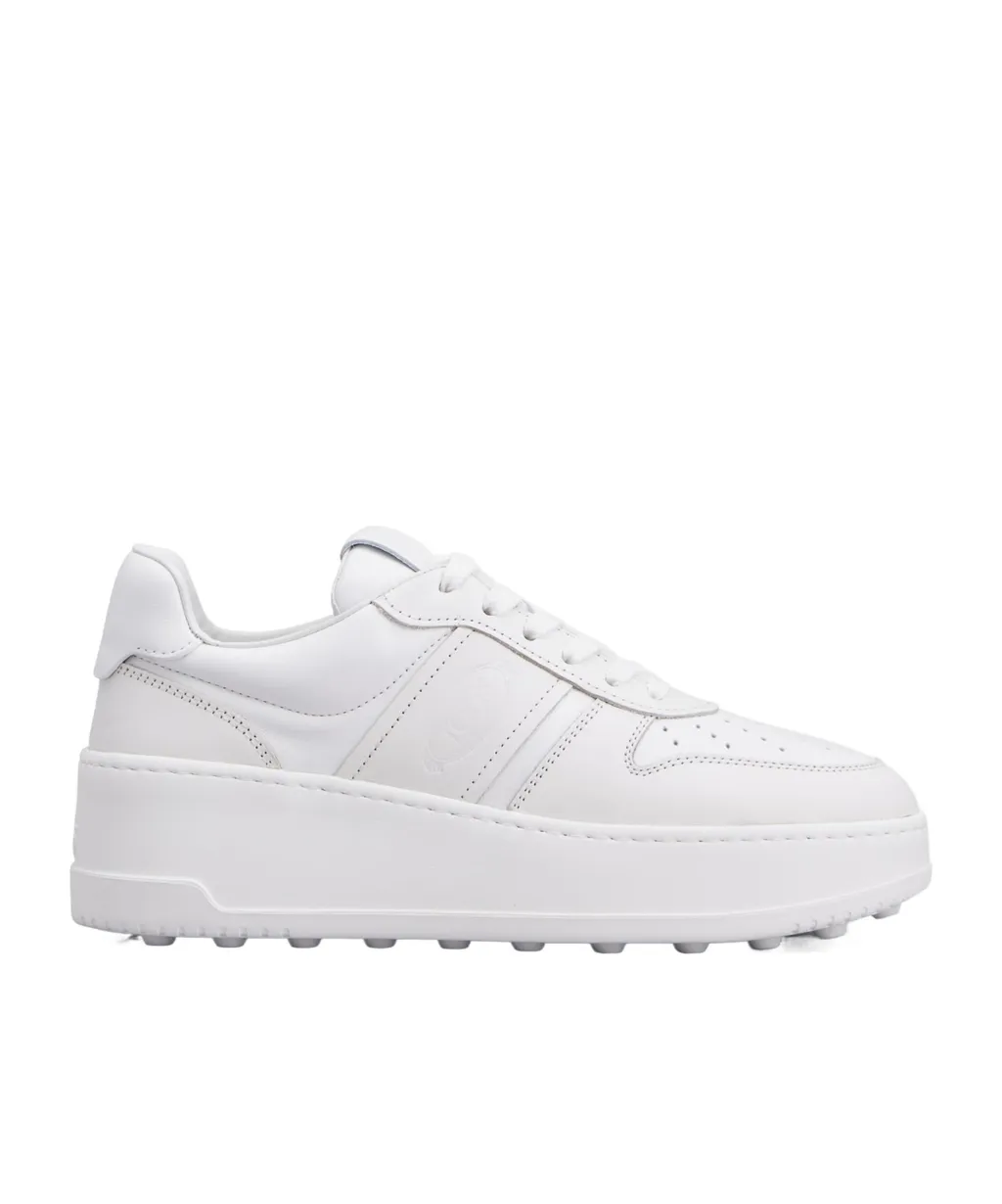Tod's Round-Toe Lace-Up Sneakers