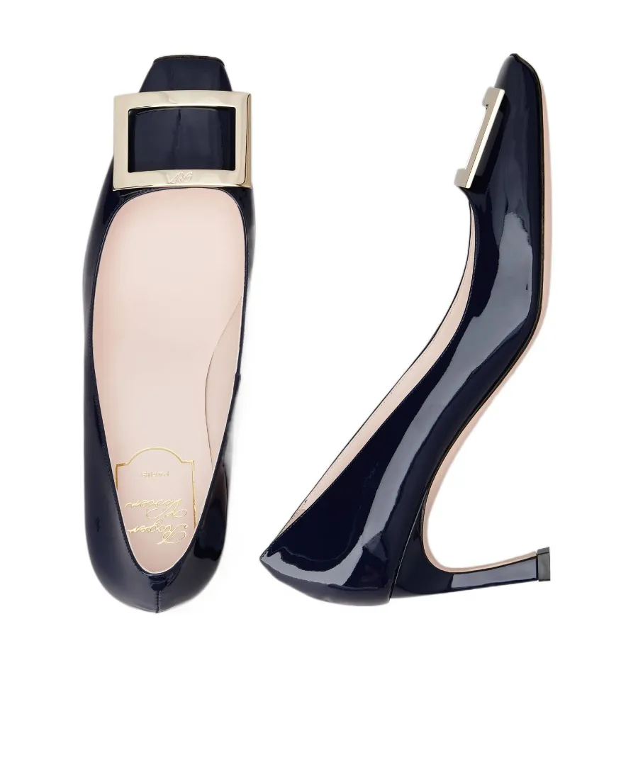 Roger Vivier Trompette Buckle Detailed Pumps