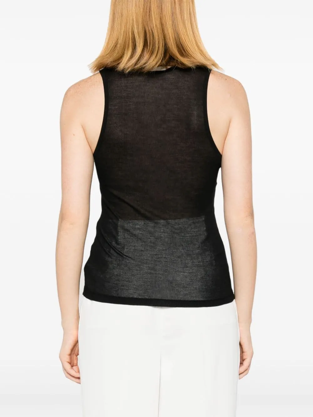 Khaite Johnnie Sleeveless Tank Top