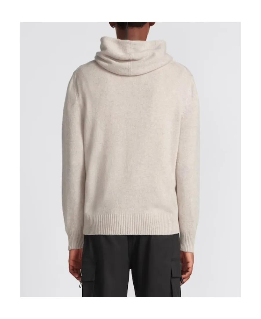 Dior Homme Logo Patch Long-Sleeved Hoodie