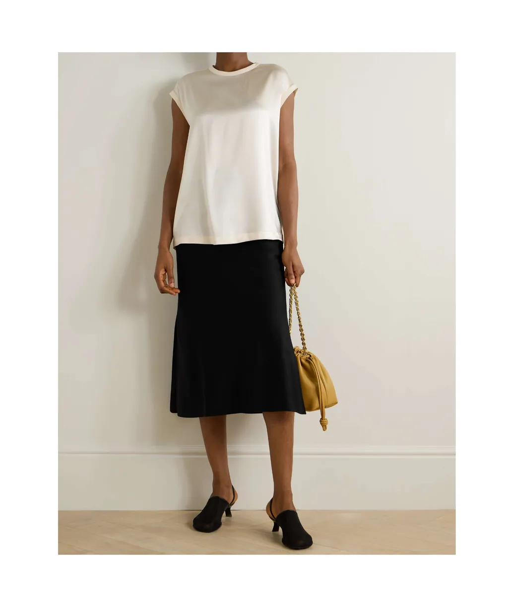 Elastic Waist Skirt