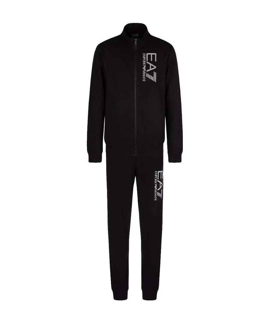 Logo-Print Zip-Up Tracksuit