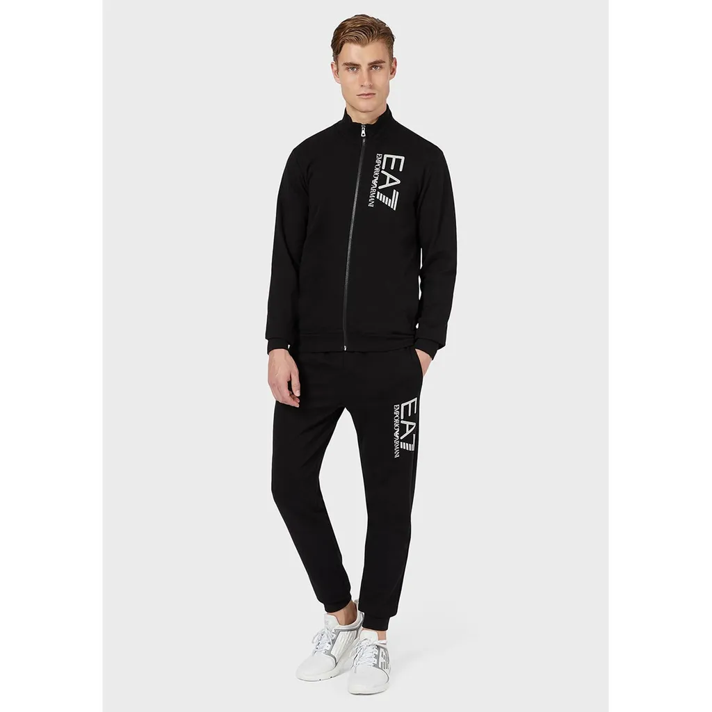 Logo-Print Zip-Up Tracksuit