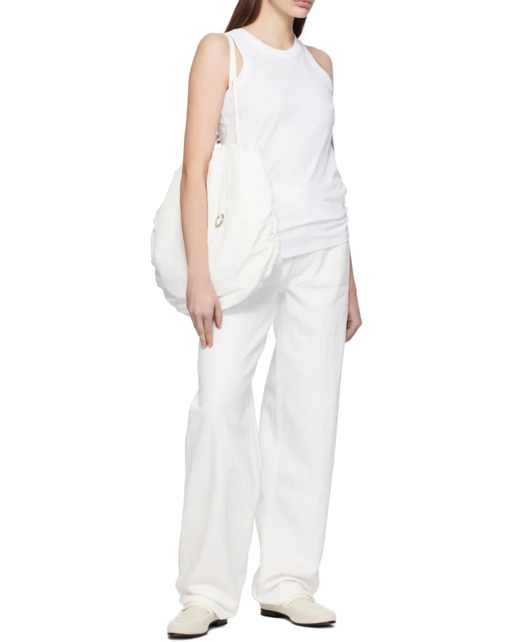 Belt Ring Denim Trousers