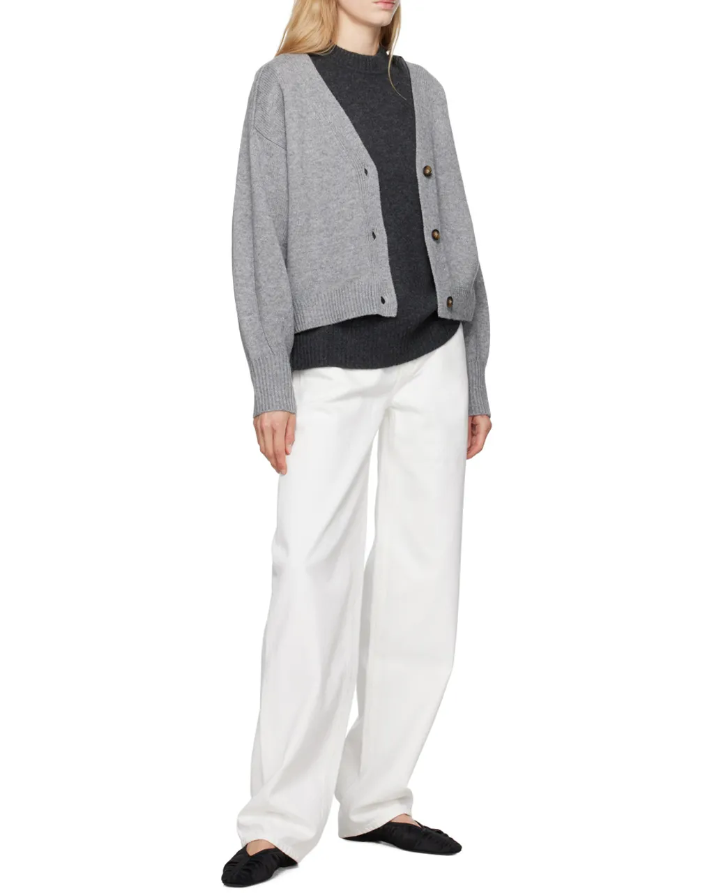 Belt Ring Denim Trousers