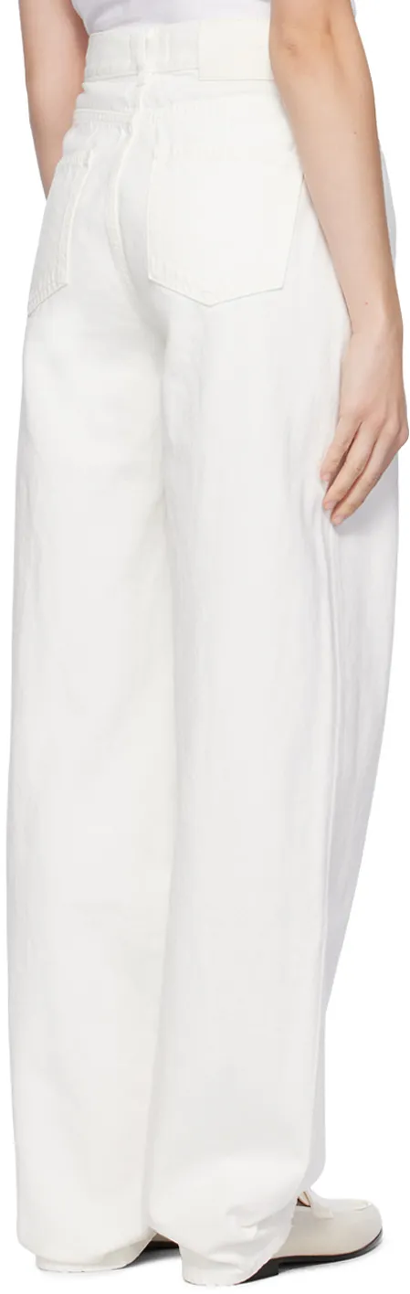 Belt Ring Denim Trousers