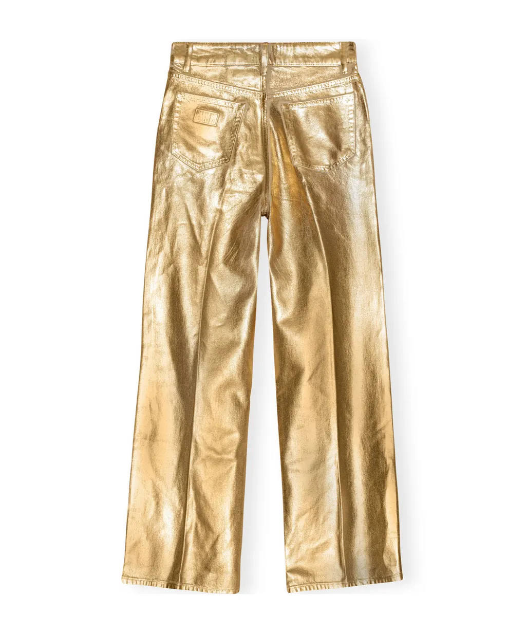 Ganni Straight Leg Trousers