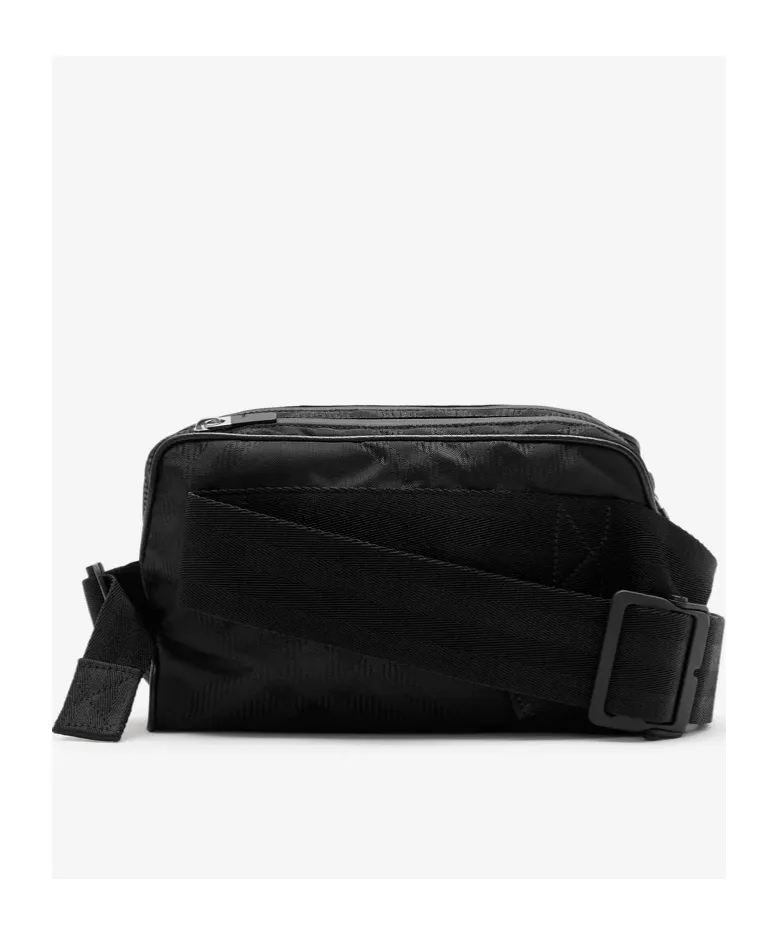 Burberry Check-Jacquard Zipped Belt Bag