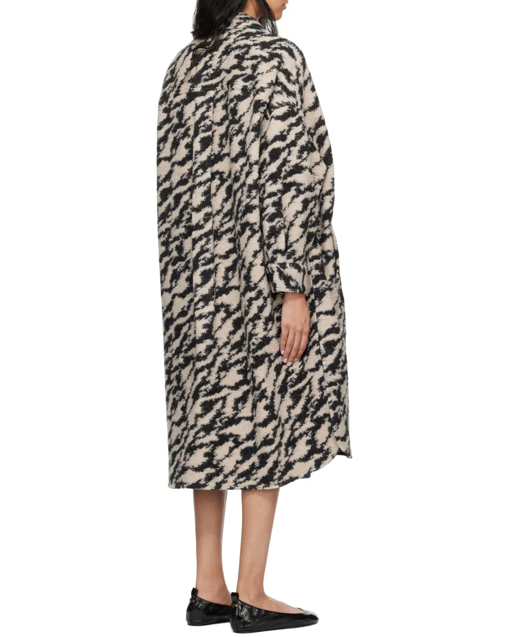 Isabel Marant ÉToile Fontizi Patterned Buttoned Coat