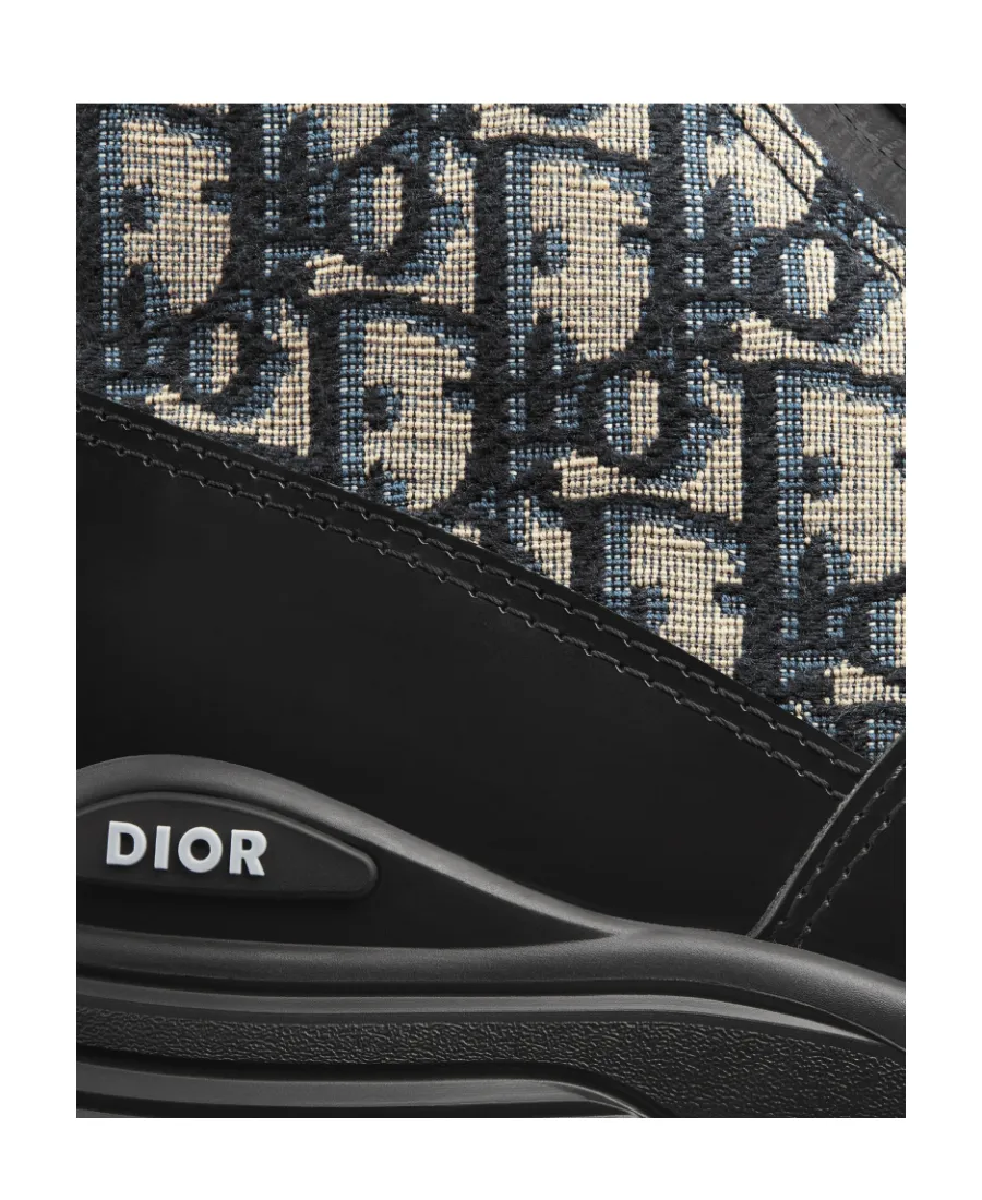 Dior Homme Monogrammed Lace-Up Boots