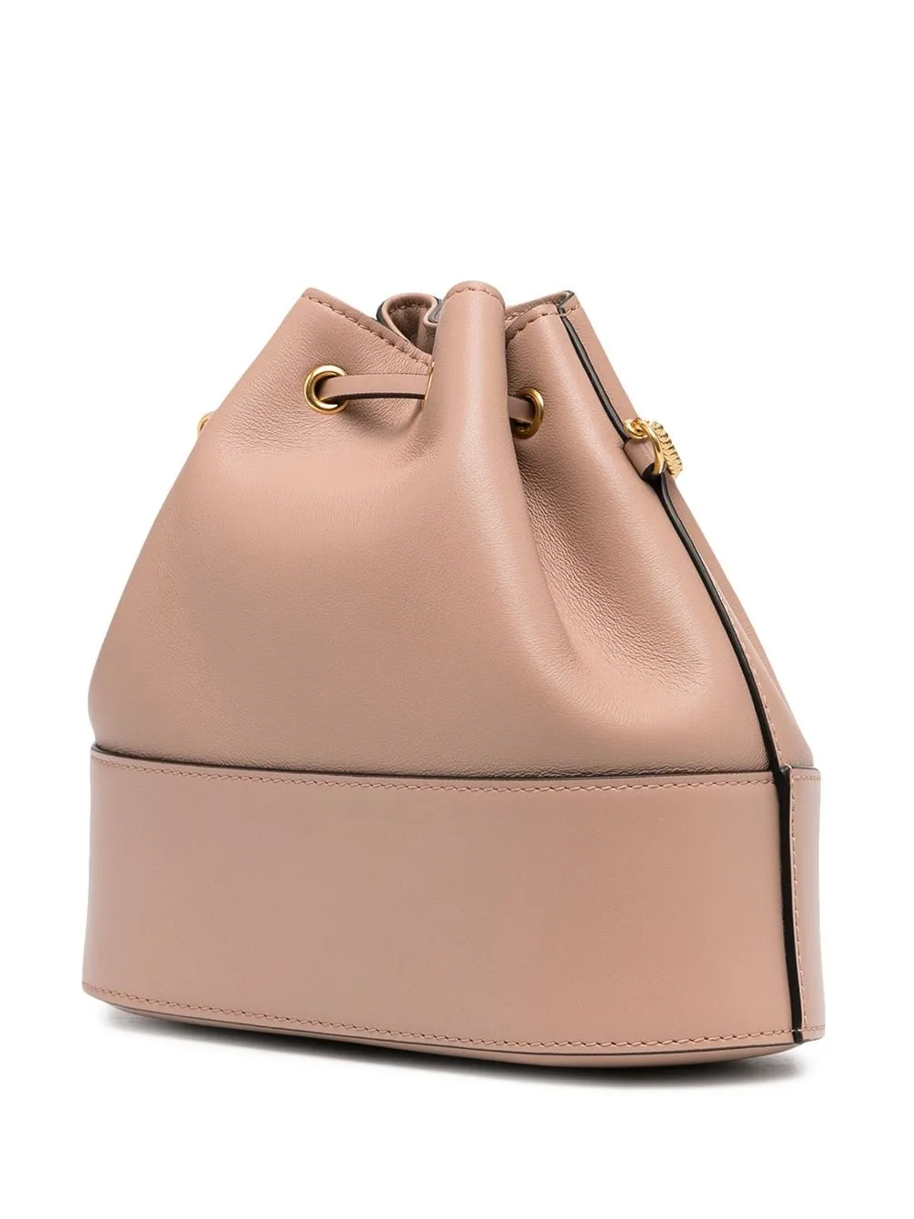 Valentino Vlogo Signature Drawstring Mini Bucket Bag