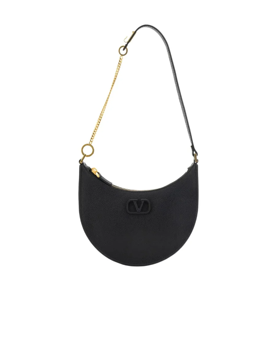 Valentino Vlogo Signature Zip-Up Mini Shoulder Bag
