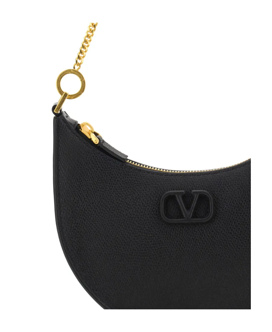 Valentino Vlogo Signature Zip-Up Mini Shoulder Bag