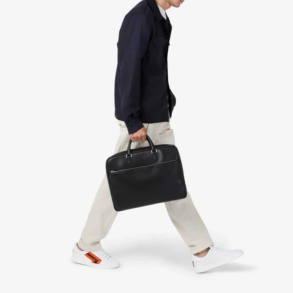 Black Leather Briefcase