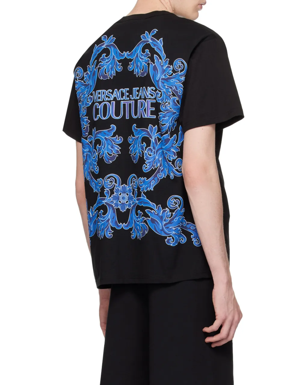 Versace Jeans Couture Logo Printed Crewneck T-Shirt