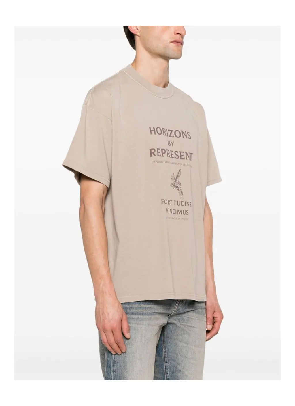 Represent Horizons Slogan Printed T-Shirt