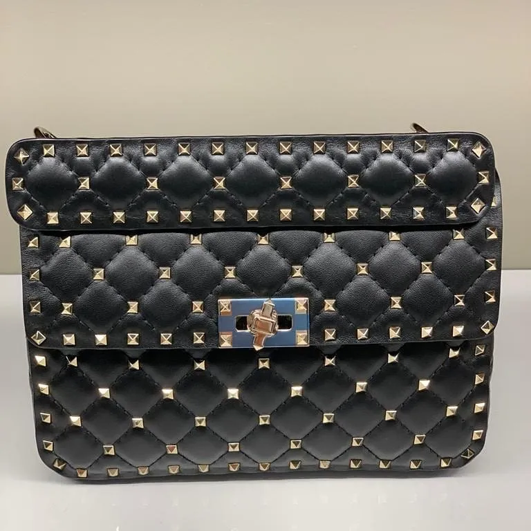 Valentino Garavani Rockstud W Spike Shoulder Bag