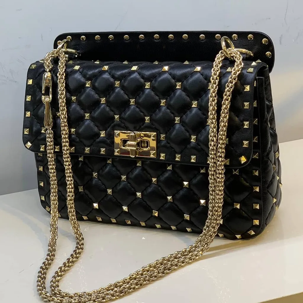 Valentino Garavani Rockstud W Spike Shoulder Bag