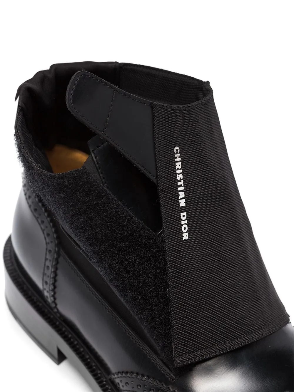 Cordov Nylon Spliced Carved Ankle Boots