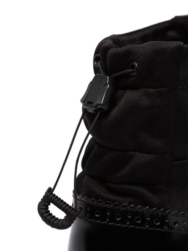 Cordov Nylon Spliced Carved Ankle Boots
