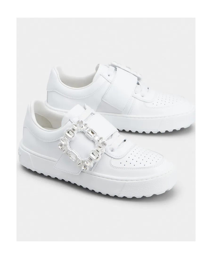 Roger Vivier Embellished Buckle Sneakers