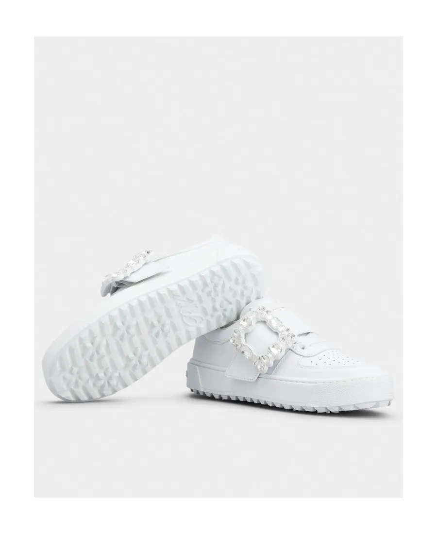 Roger Vivier Embellished Buckle Sneakers