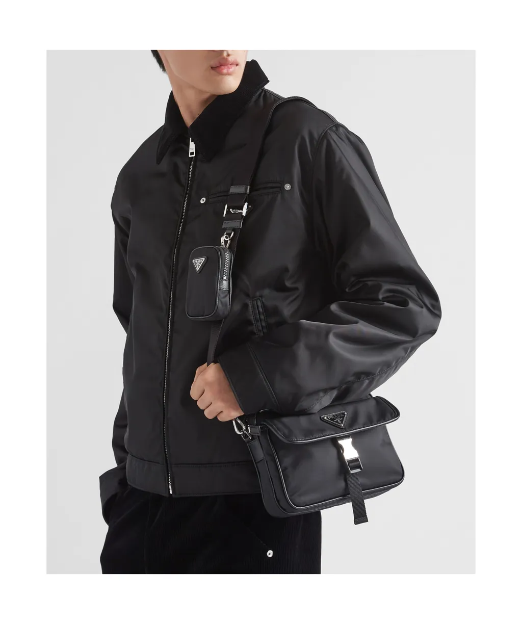 Prada Zipped Pouch Crossbody Bag