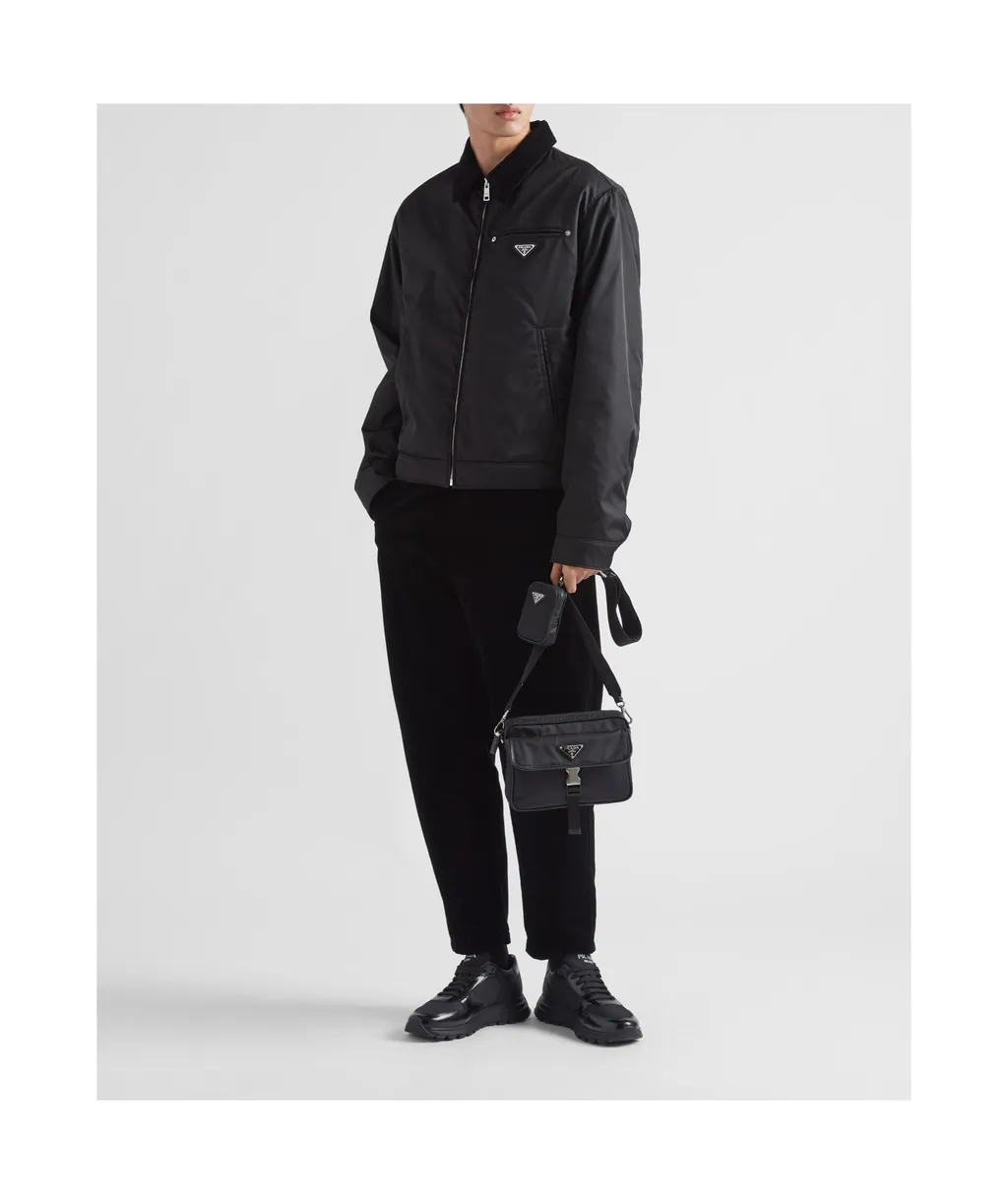 Prada Zipped Pouch Crossbody Bag
