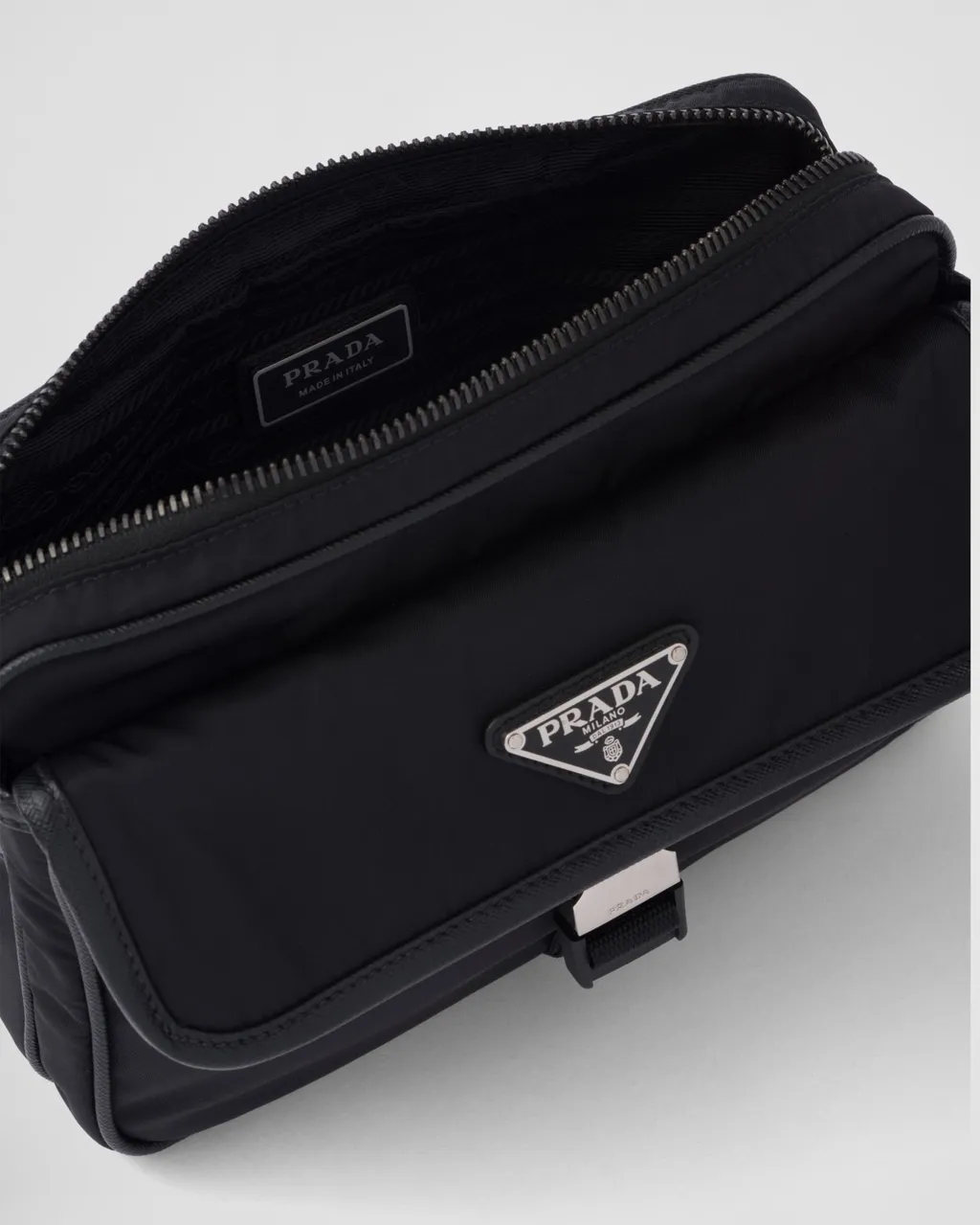 Prada Zipped Pouch Crossbody Bag