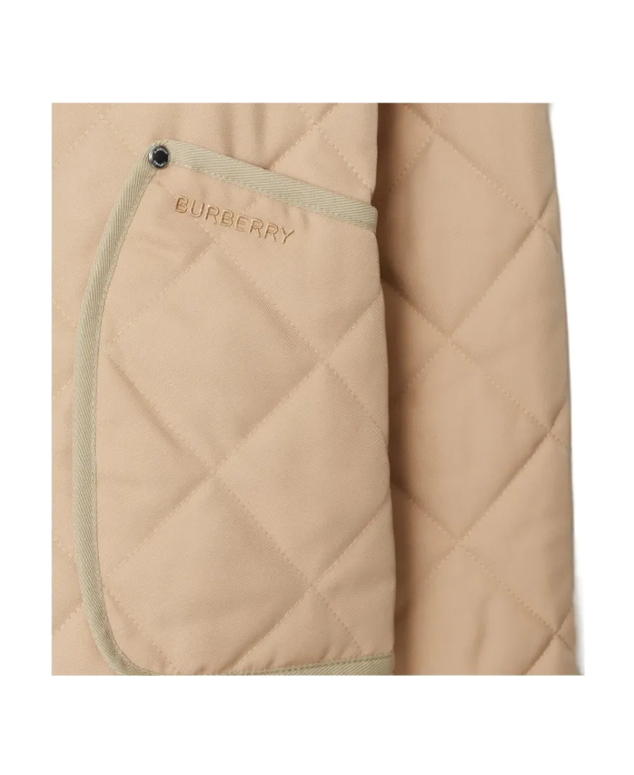 Burberry Long-Sleeved Quilted Jacket