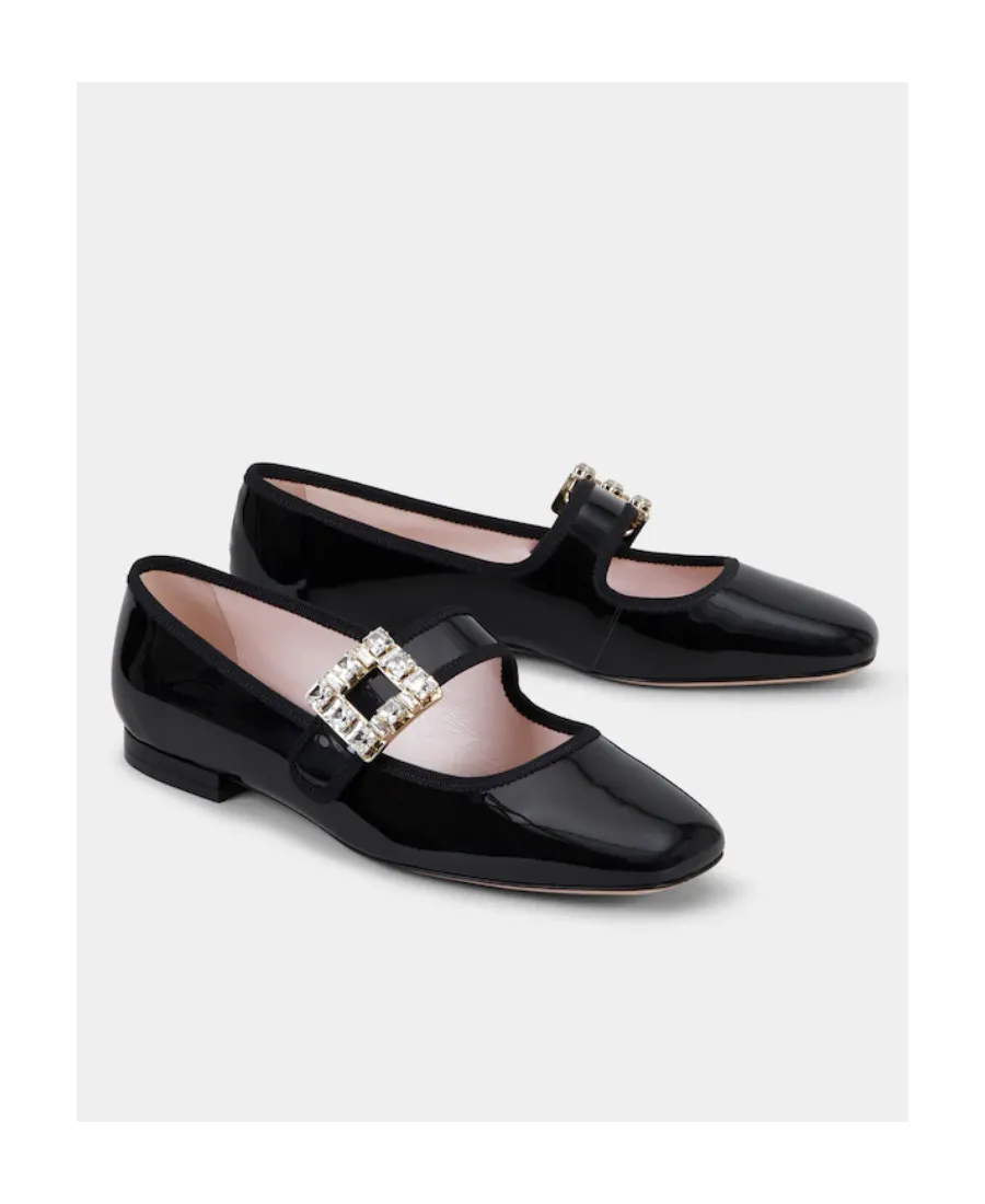 Roger Vivier TrÈS Vivier Buckle Embellished Babies Ballerinas